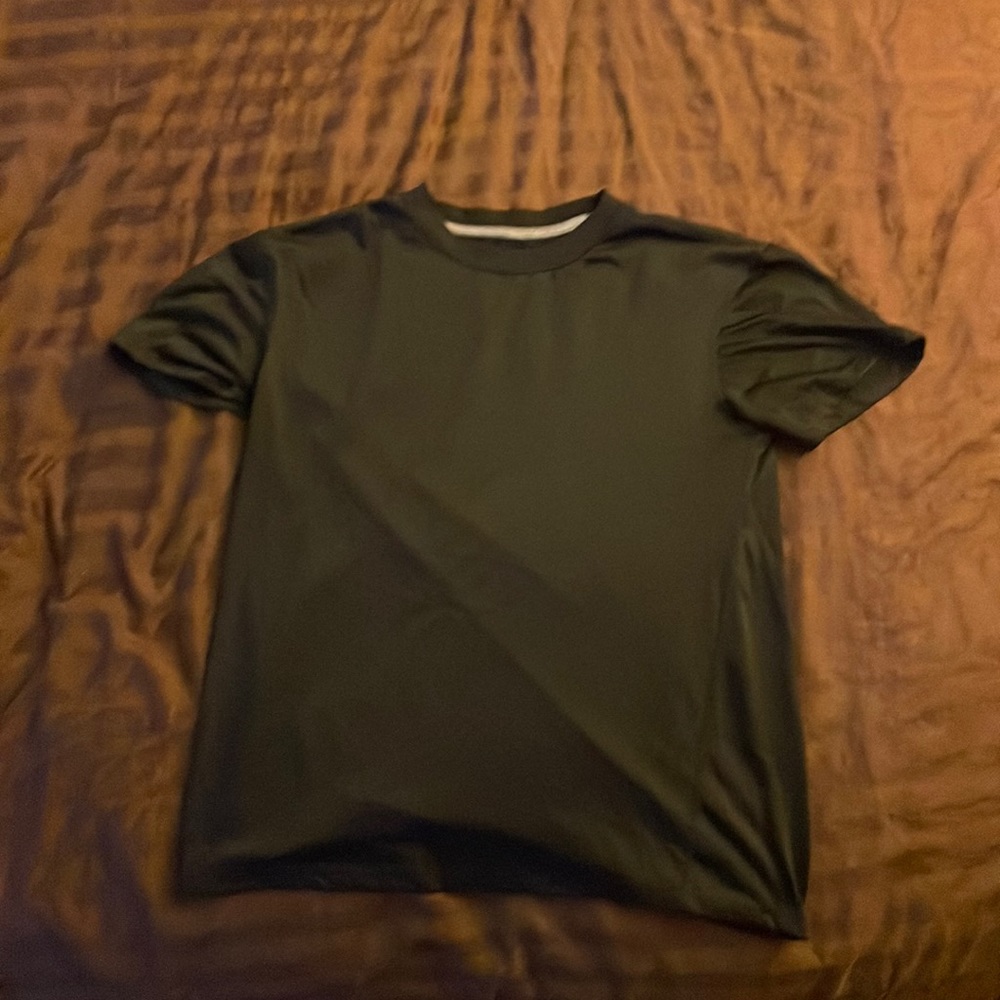 Plain black tee